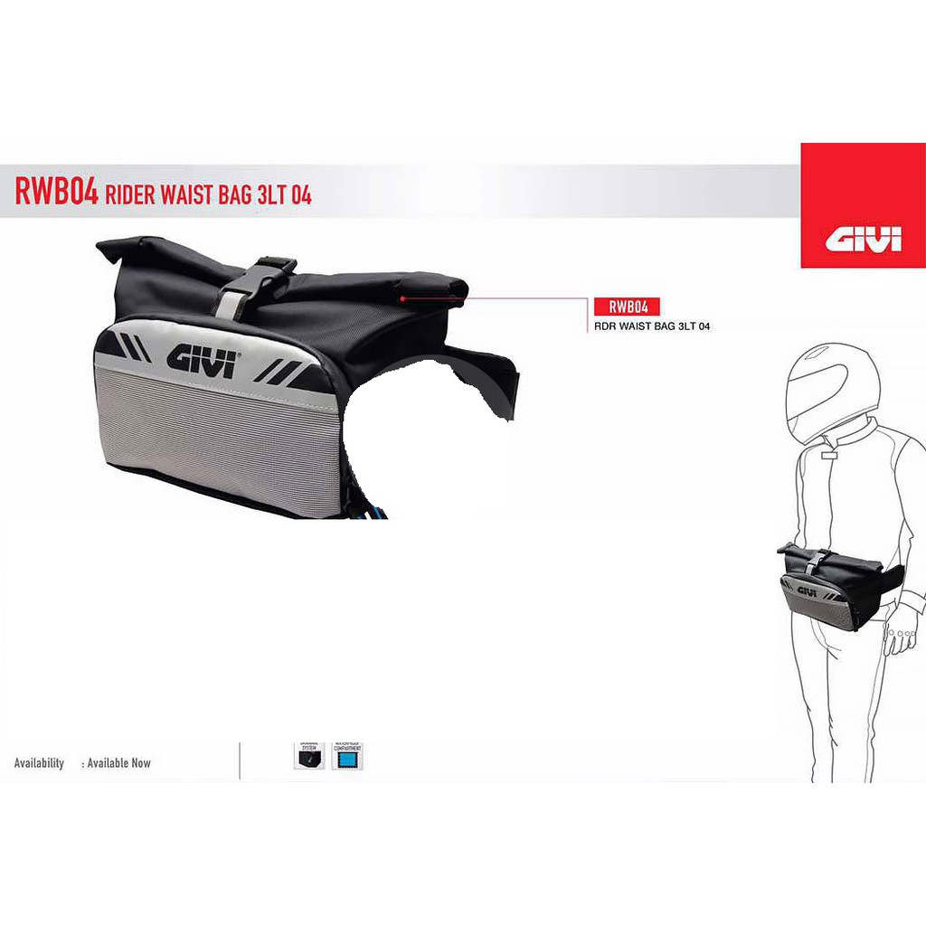 TÚI GIVI RWB04 ĐEO HÔNG CHỐNG NƯỚC