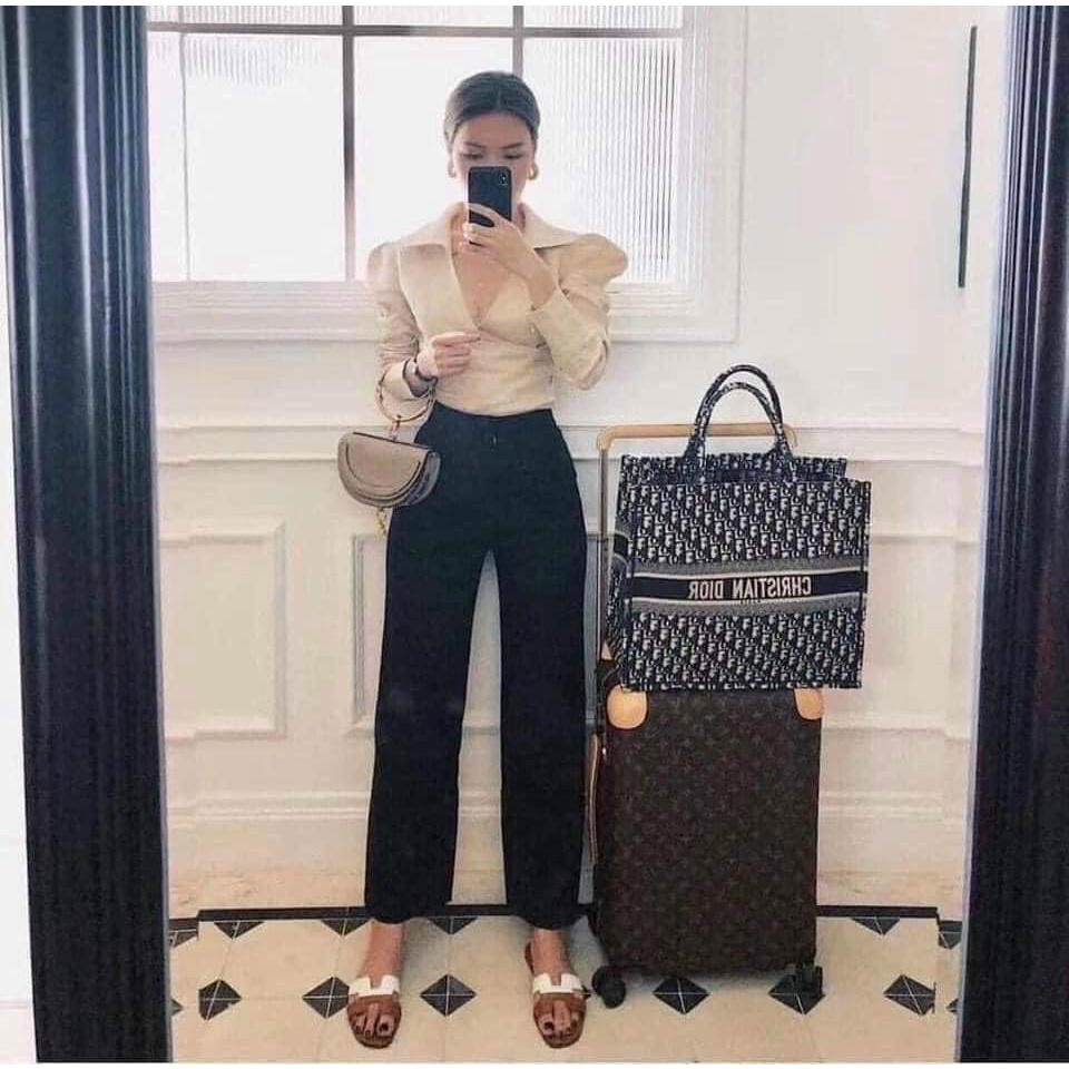 Túi tote du lịch họa tiết nữ size 26, 36, 41cm chất đẹp thời trang (tặng kèm khăn lụa) DC467 | BigBuy360 - bigbuy360.vn