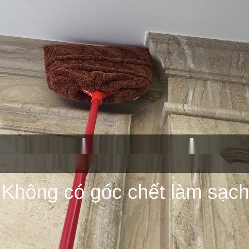 RBộ chổi lười vải lau nhà tích hợp thay thế ma thuật đa chức năng kết trần kính