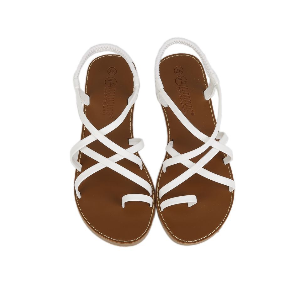 Giày Sandal Hạnh Dung HD04403AD ( Màu Vàng - Kem - Đen - Trắng - Bò )