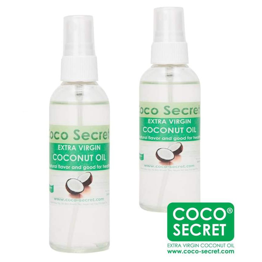 [mua1 tặng 1] Dầu Dừa ép lạnh coco secret 100ml (hàng chuẩn) - tinh khiết 100% (ảnh thật)