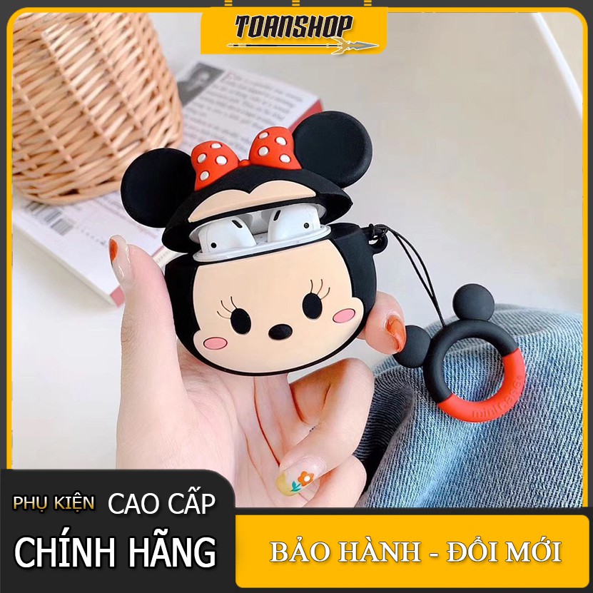 Vỏ bao Airpods - Case Airpod airpod 3 Pro  MICKEY MOUSE Siêu xinh