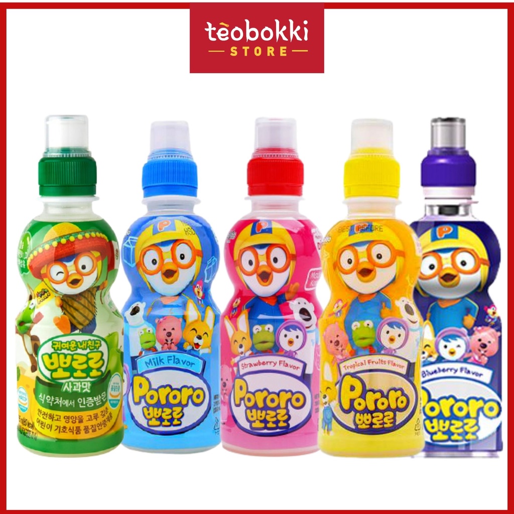Nước trái cây Paldo Pororo chai 235ml