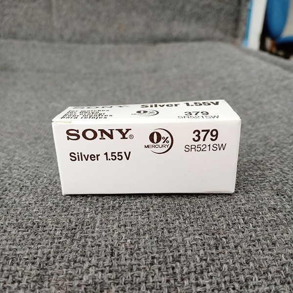 [HOT] Pin đồng hồ SR521SW - pin 379 Sony (vỉ 1 viên)