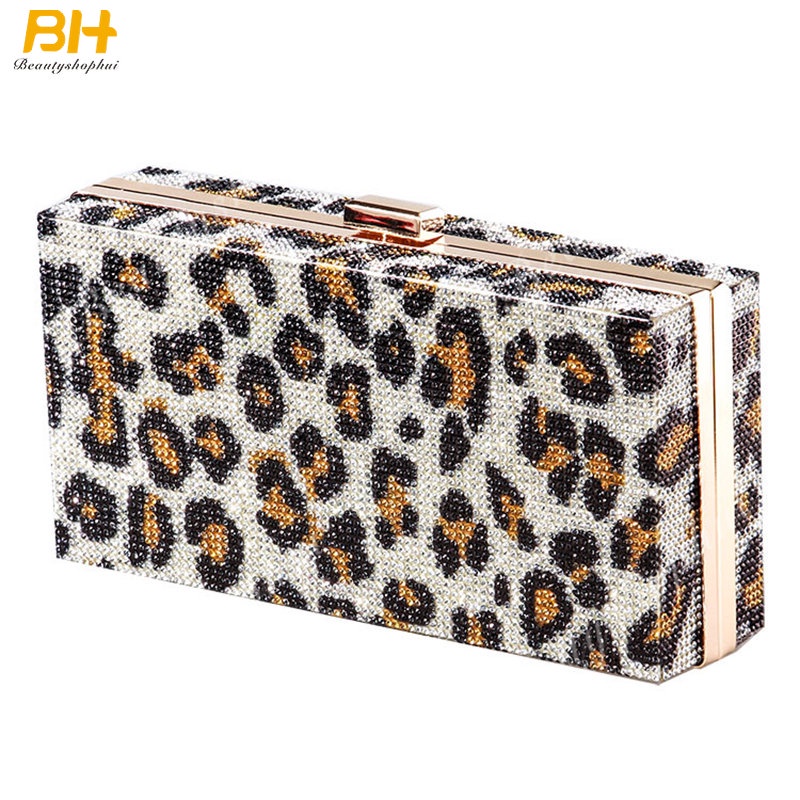 Ví Cầm Tay Dự Tiệc Thiết Kế Mới Đính Đá Cao Cấp Thời Trang Theo Phong Cách Âu Mỹ Cho Nữ