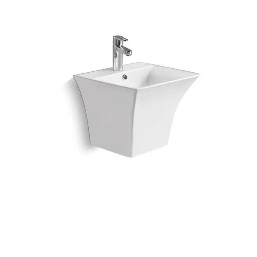 CHẬU LAVABO TREO TƯỜNG MEN NANO CAO CẤP