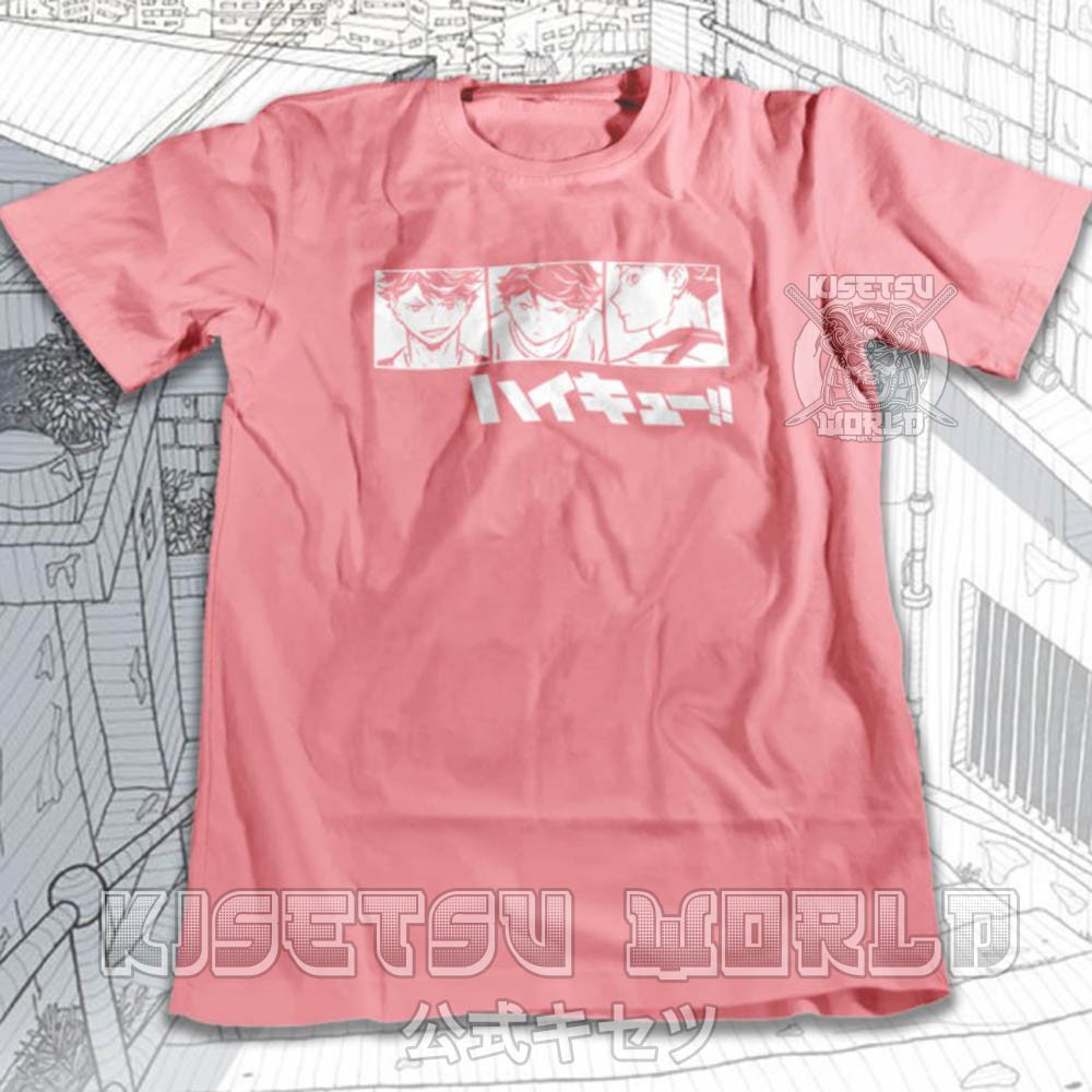 Áo phông OIKAWA TOORU AOBA JOHSAI HAIKYUU Baju Karakter Jepang x 6113 Kisetsu Tshirt
