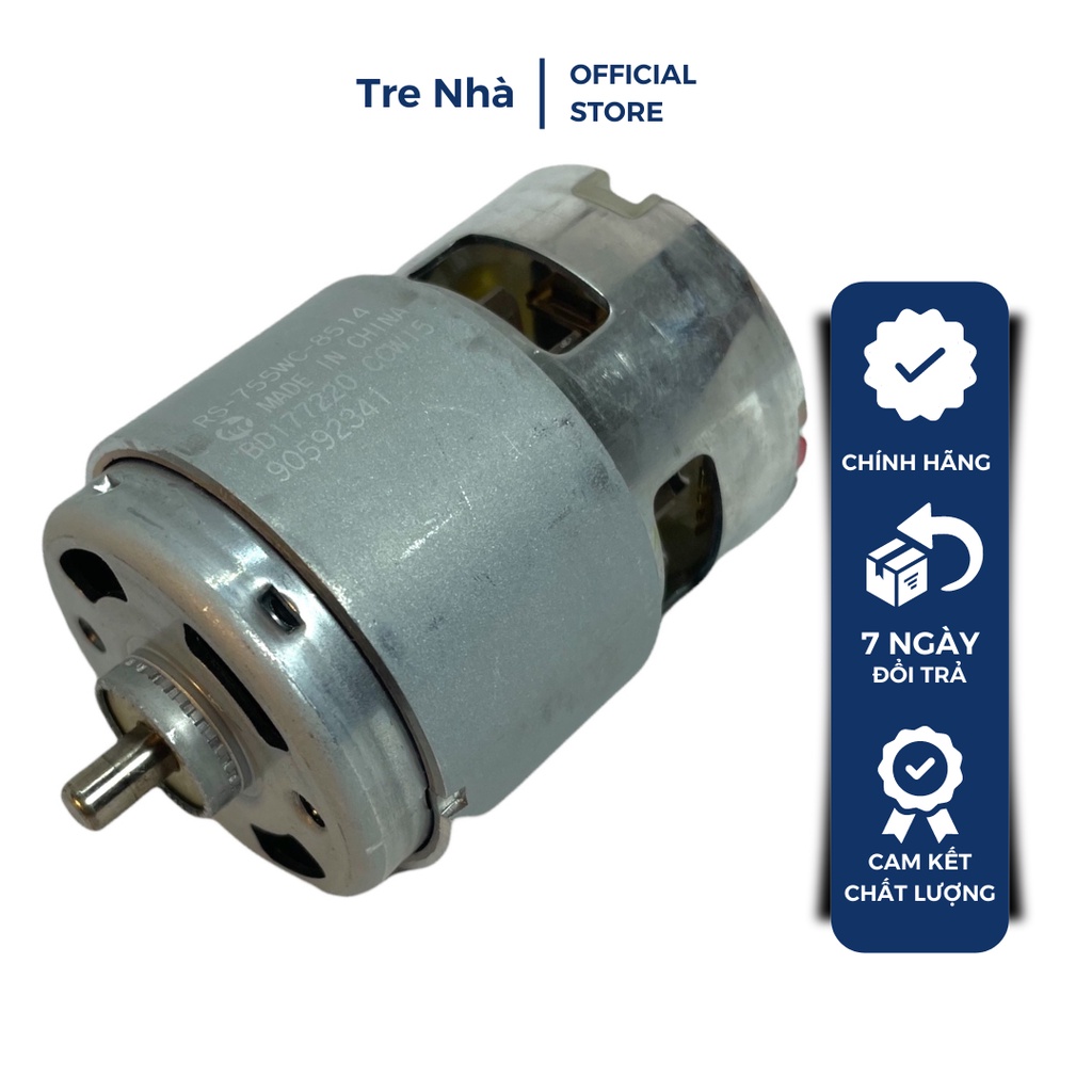 Động cơ Wanbaozhi 755 động cơ mô-men xoắn cực đại công suất cao tốc độ cao 8.8KG