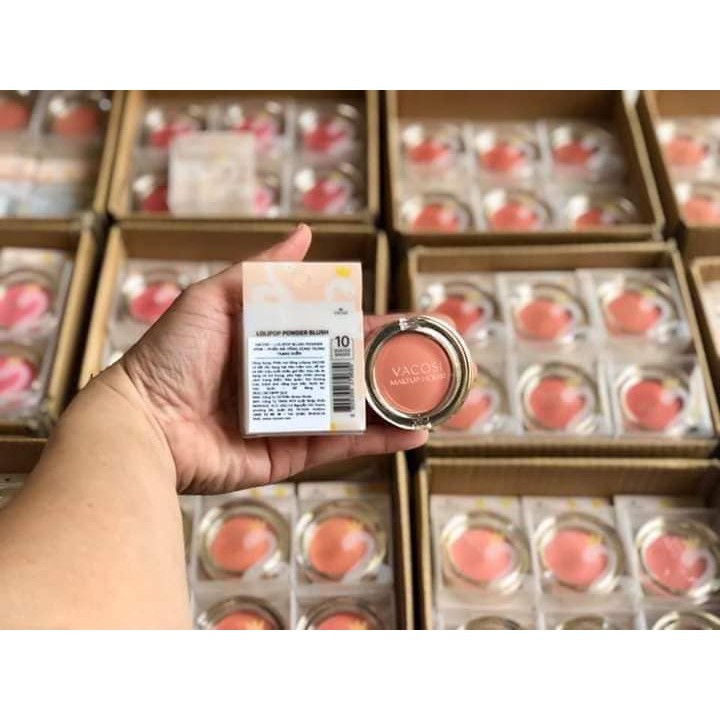 [SIÊU RẺ - HÀNG CHÍNH HÃNG] PHẤN MÁ HỒNG VACOSI LOLIPOP BLUSH POWDER 5G | BigBuy360 - bigbuy360.vn