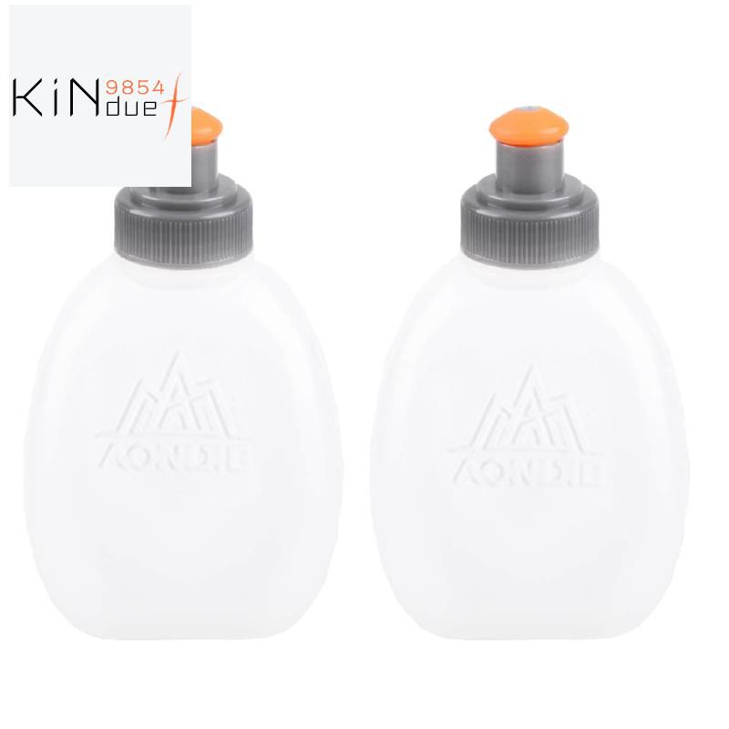 AONIJIE 2Pack 170Ml BPA-Free Leak-Proof Water Bottles Running Flasks for Hydration Belt or Vest - perfect for Running Hiking Cycling