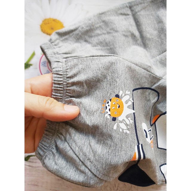 (6->18 tháng) Quần đùi Baby Shark chuẩn hãng Dokma, 100% cotton Mỹ cao cấp (DQ757)