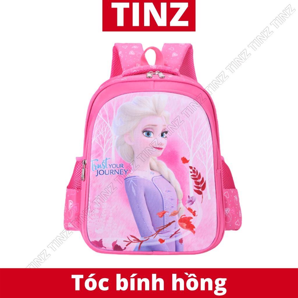 Balo đi học cho bé lớp 1,2,3,4,5 cặp học sinh tiểu học cấp 1 chống gù chống nước TINZ|Mã CC1-08