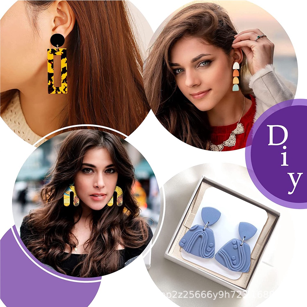 Bộ 24 Khuôn cắt đất sét làm trang sức, trang trí mô hình