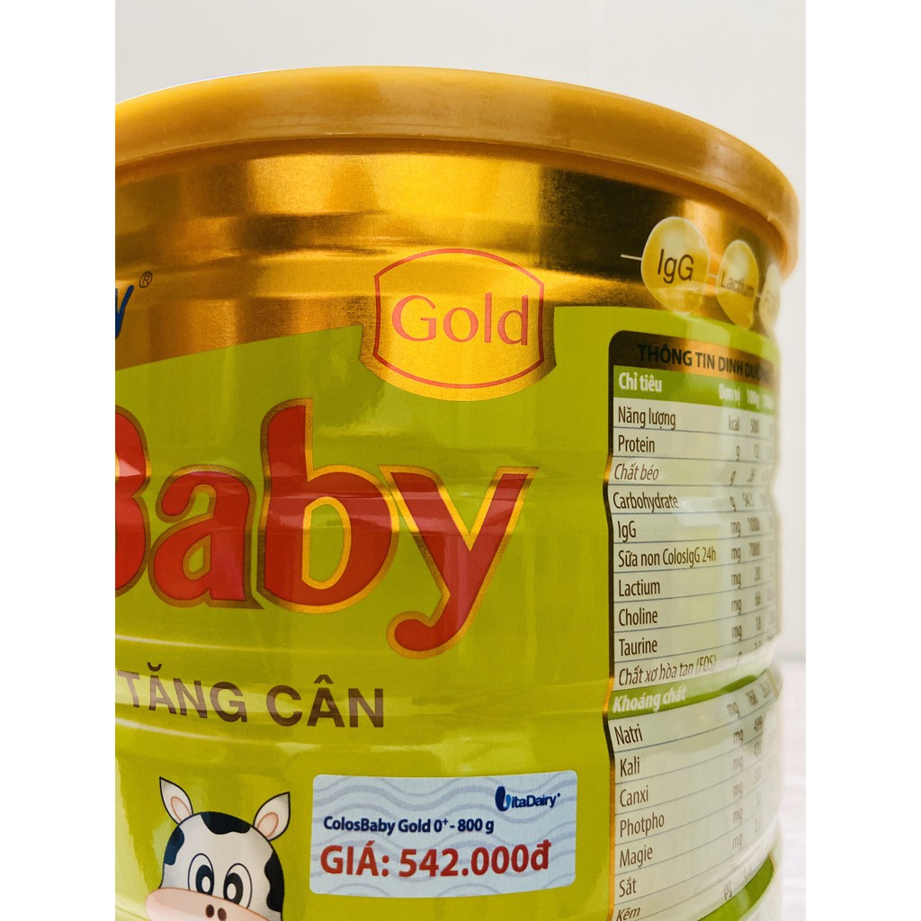 SỮA NON Colosbaby Gold 0+ ( 400gr - 800gr)