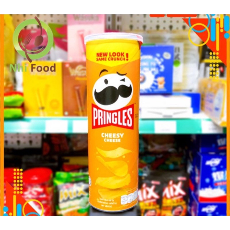 KHOAI TÂY LON PRINGLES 107Gr CỦA MỸ
