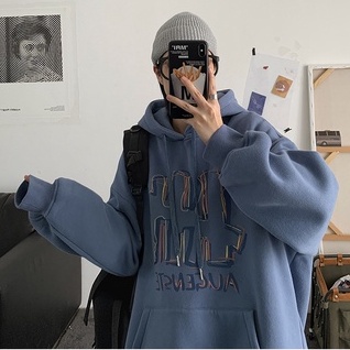Áo hoodie IELGY form rộng phong cách Harajuku Hàn Quốc có size lớn cho nữ