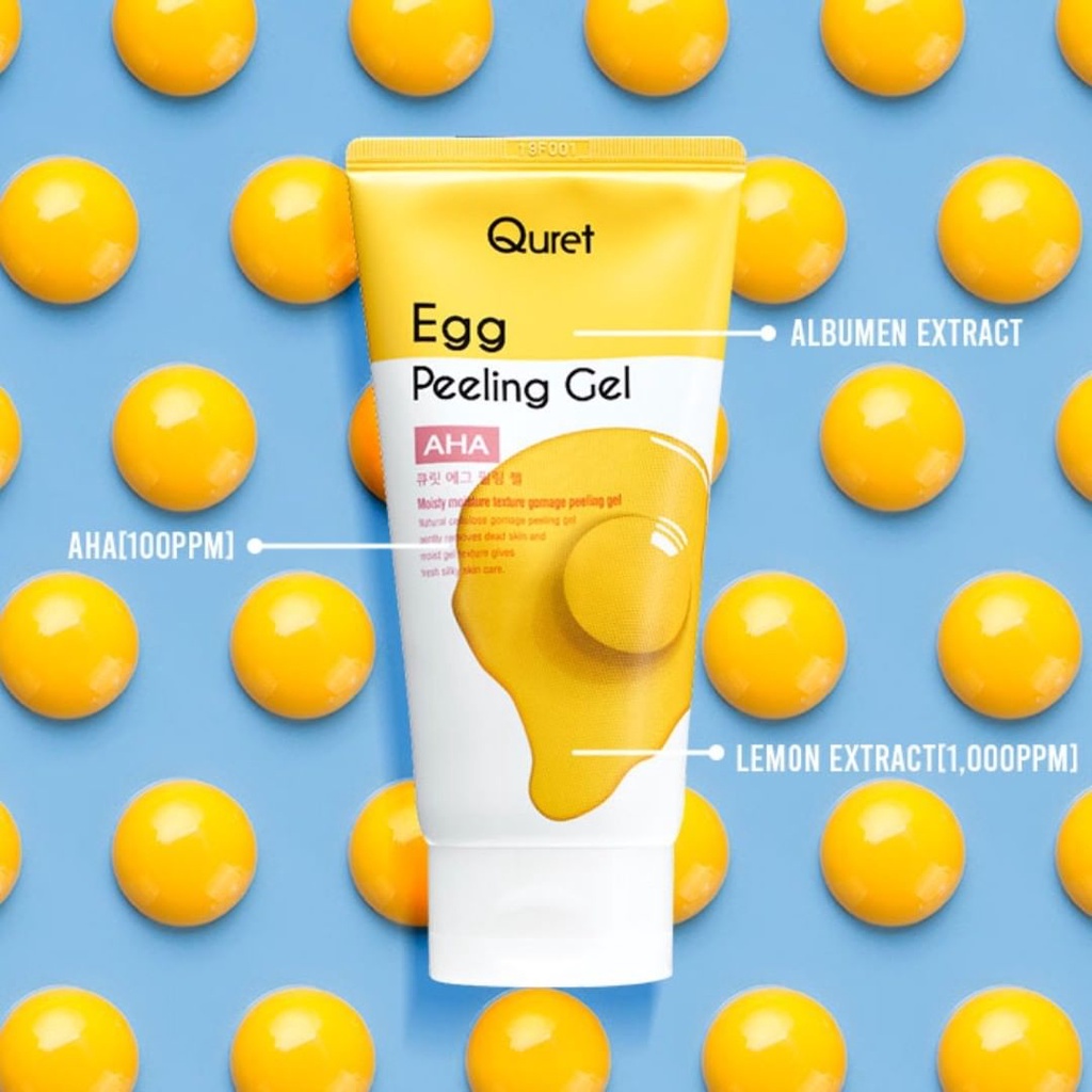 Tẩy tế bào chết chiết xuất trứng gà Quret Egg Peeling Gel