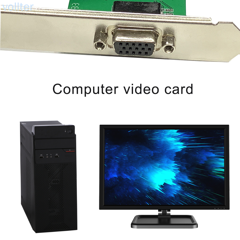 Card Đồ Họa 8mb 32 Bit Pci Cho Máy Tính