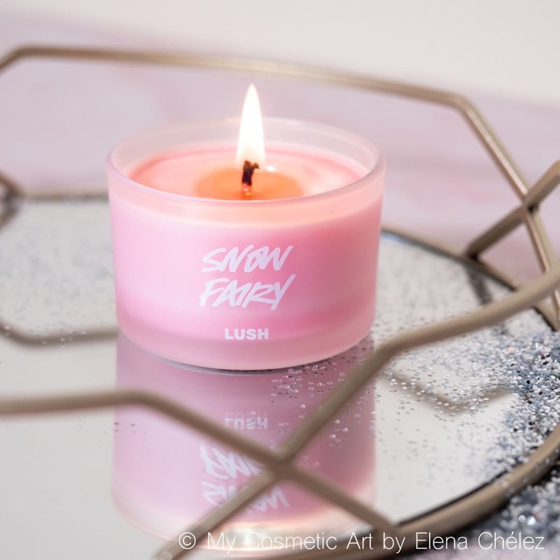 Nến thơm bản đặc biệt  LUSH - Snow Fairy Candle