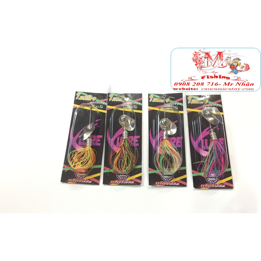 Mồi lure cá lóc Spinner THÁI LAN