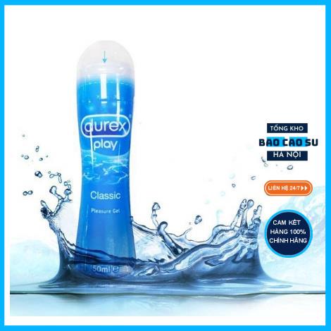 Gel bôi trơn DUREX PLAY CLASSIC (che tên kín đáo) gel bôi trơn DUREX chính hãng 1 chai 50ml