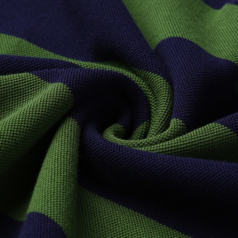 Áo polo Nam Tay Dài Sọc Ngang 3 Màu