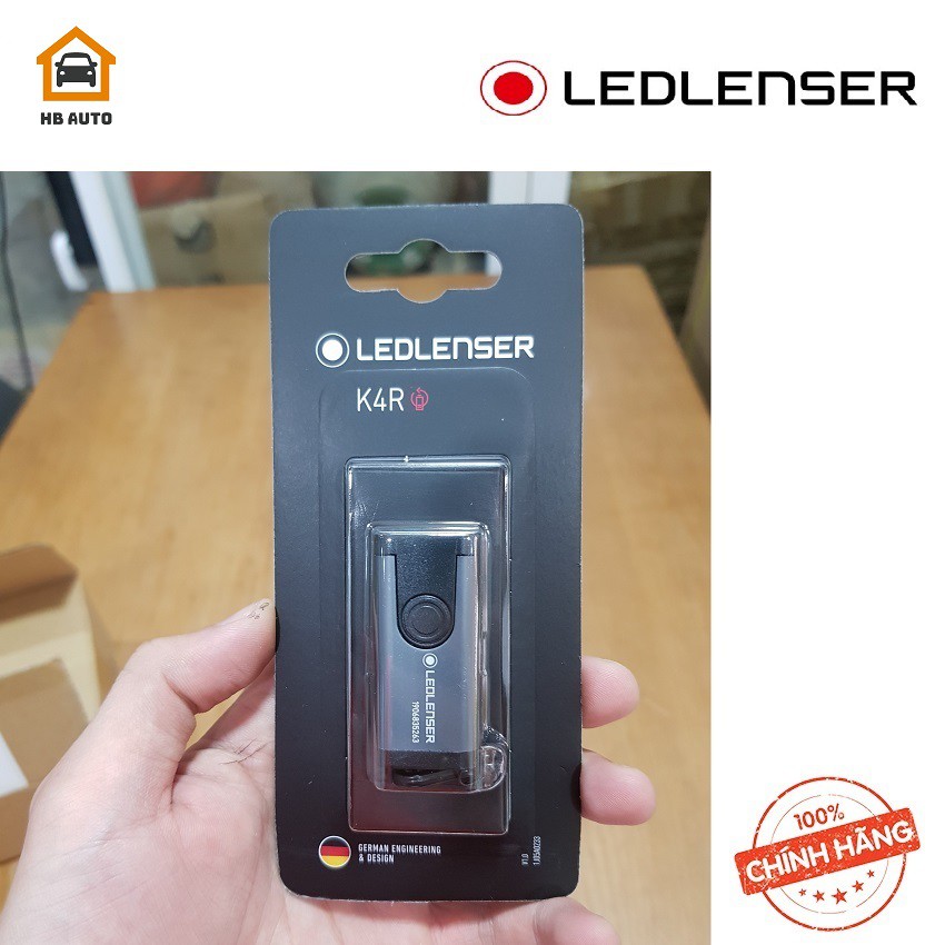 Đèn pin Ledlenser K4R là một cây đèn treo móc khoá, Hiệu suất khủng trong lớp vỏ nhỏ nhắn