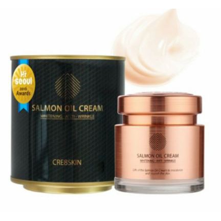 Kem cá hồi - Salmon Oil Cream CRE8SKIN - Dưỡng Trắng Da, Chống Lão Hóa