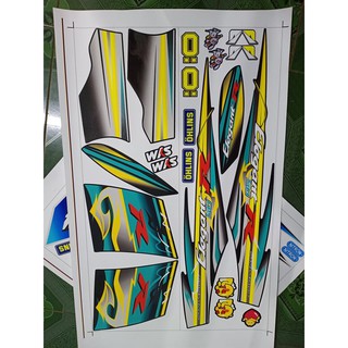 tem rời elegant xanh lục bảo xe đen