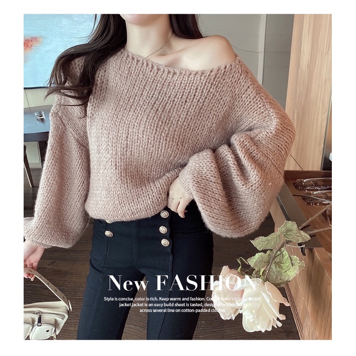 Áo len dệt kim QC