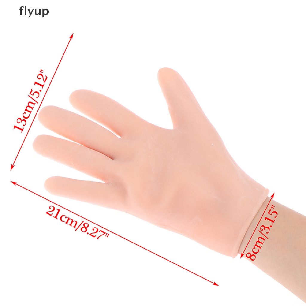 1 Đôi Găng Tay Silicone Giữ Ẩm Có Thể Tái Sử Dụng