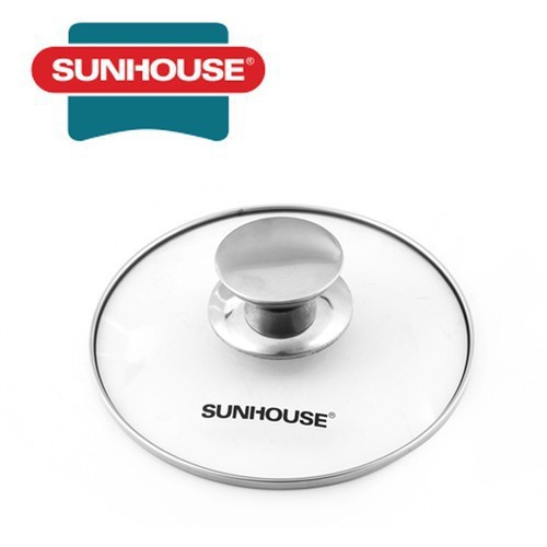 Nồi 2 quai inox 3 đáy nắp kính 20 cm Sunhouse SH22120 - BỀN ĐẸP - DÙNG ĐƯỢC CHO MỌI LOẠI BẾP