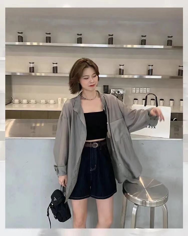 Áo Khoác Sơ Mi Chống Nắng Thời Trang Dành Cho Nữ