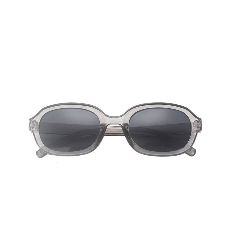 Kính Mát Chống Tia UV400 Hình Oval Nhỏ Cổ Điển Thời Trang Unisex
