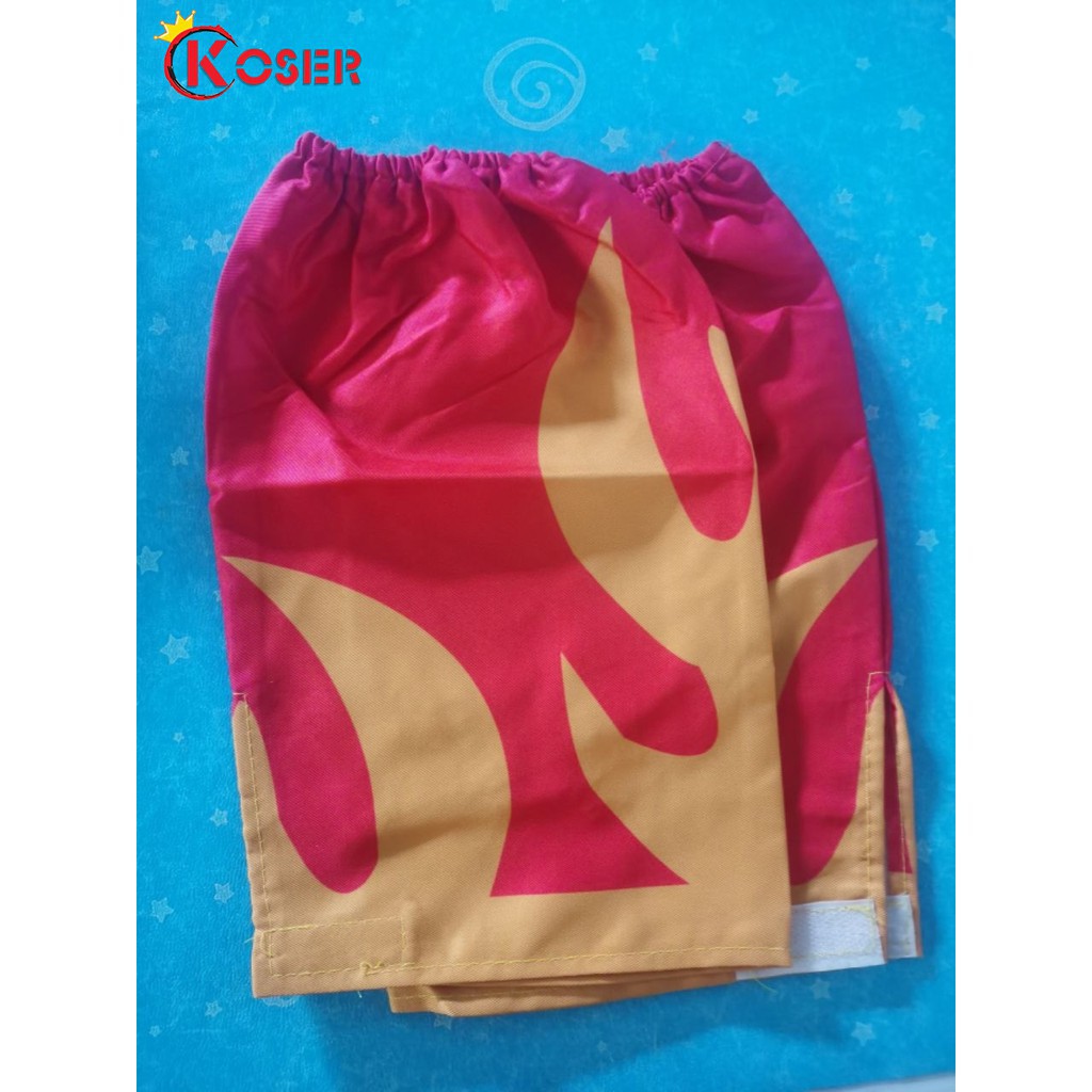 COSER KING Demon Slayer Kimetsu No Yaiba Cosplay Costume Leg Bandage Leg Dress Leg Bandage Kamado Tanjirou Zenitsu kanao Giyuu Shinobu Rengoku Kyoujurou Mitsuri Tokitou Muichirou Iguro Obanai Cosplay Costume legging