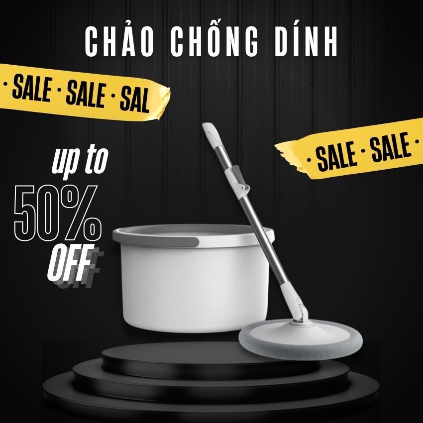 CÂY LAU NHÀ K8, CHỔI LAU thông minh thế hệ mới, xoay 360 độ, tách nước bẩn, sạch chỉ 1 lần lau