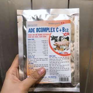 ADE BCOMPLEX THỨC ĂN BỔ SUNG VITAMIN, KHOÁNG CHẤT CHO CHÓ MÈO