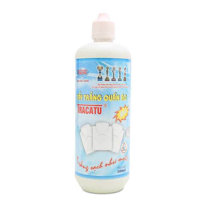 Thuốc tẩy mốc quần áo thần thánh tracatu - loại 500ml, thuốc tẩy tắng quần áo cao cấp TT- HOME