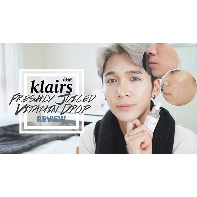 Tinh chất dưỡng sáng và trẻ hóa da Dear Klairs VitaminC Freshly Juiced Vitamin Drop 35ml
