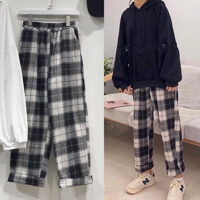 ‼️SALE GIẢM GIÁ NHIỆT ‼️ Quần Plaidpant Caro Màu Mới Ảnh Thật