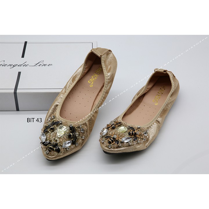 GIÀY BÚP BÊ ĐÍNH ĐÁ SANG CHẢNH | BigBuy360 - bigbuy360.vn