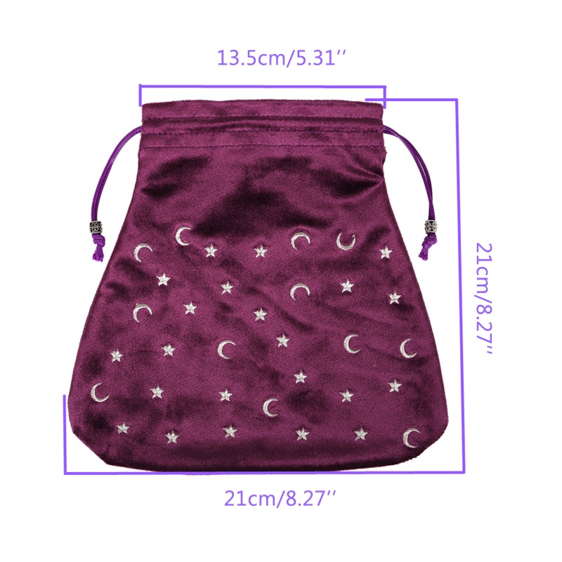 Khăn Trải Bàn Bói Tarots Pad Astrolabe Witch Altar Divination Pendulum