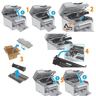 Mực máy in Canon 4320, MF4350d, MF4122, MF4150, MF4680 | Mực in 12A/303/FX9 hàng nhập khẩu siêu đậm