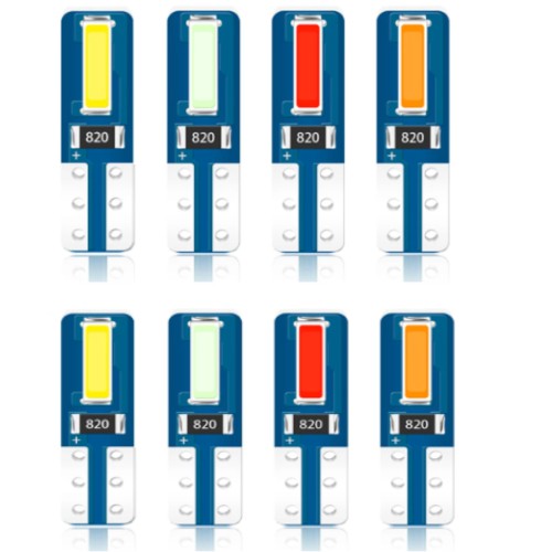Bóng đèn LED LYMOYO W3W T5 siêu sáng gắn bên trong xe hơi