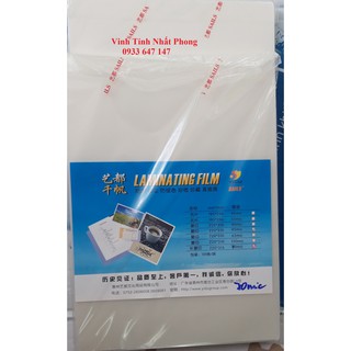 Giấy ép Plastic Yidu A4 - 80 Mic