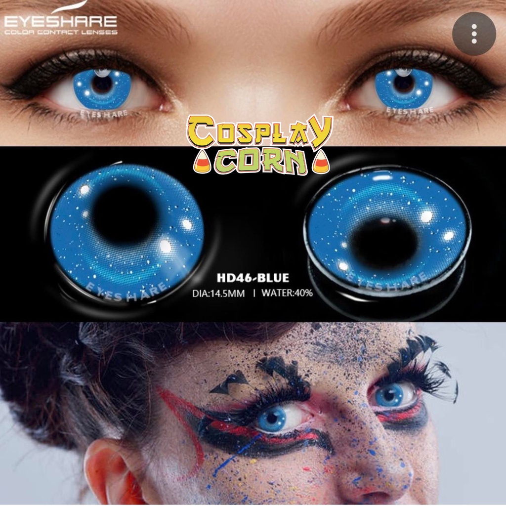 Các Mẫu Kính Áp Tròng Hóa Trang, Lens Crazy Cosplay Nhiều Nhân Vật Anime, Game Nhiều Phân Loại