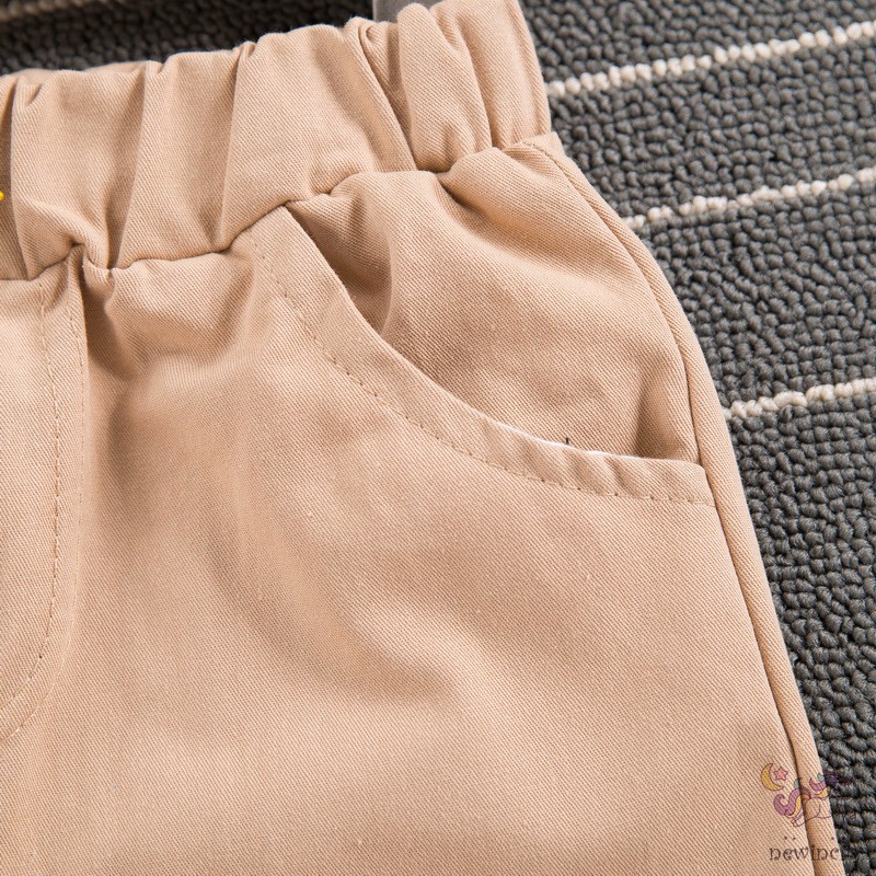 Quần Dài Màu Trơn Đơn Giản Dành Cho Bé Trai