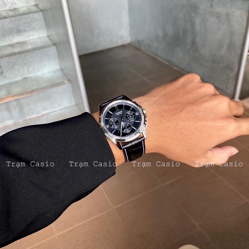 Đồng hồ nam Classic Casio MTP-1375L-1A sale giá tốt - Kích thước vỏ: 48,5 × 42 × 9,7mm