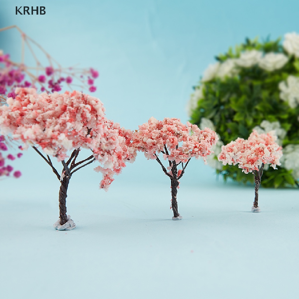 Mô Hình Cây Anh Đào Mini Trang Trí Tiểu Cảnh Mới