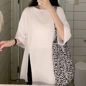 Áo Thun Rộng, Áo Thun Tay Lỡ XẺ TÀ, Áo Phông Tay Lỡ Form Rộng, Áo Unisex, Áo Thun Nữ Freesize | BigBuy360 - bigbuy360.vn